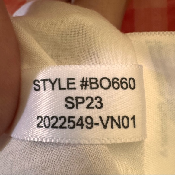 J. Crew Gingham Seersucker Tie Back Midi Dress Pink White Size 8 - Picture 13 of 13